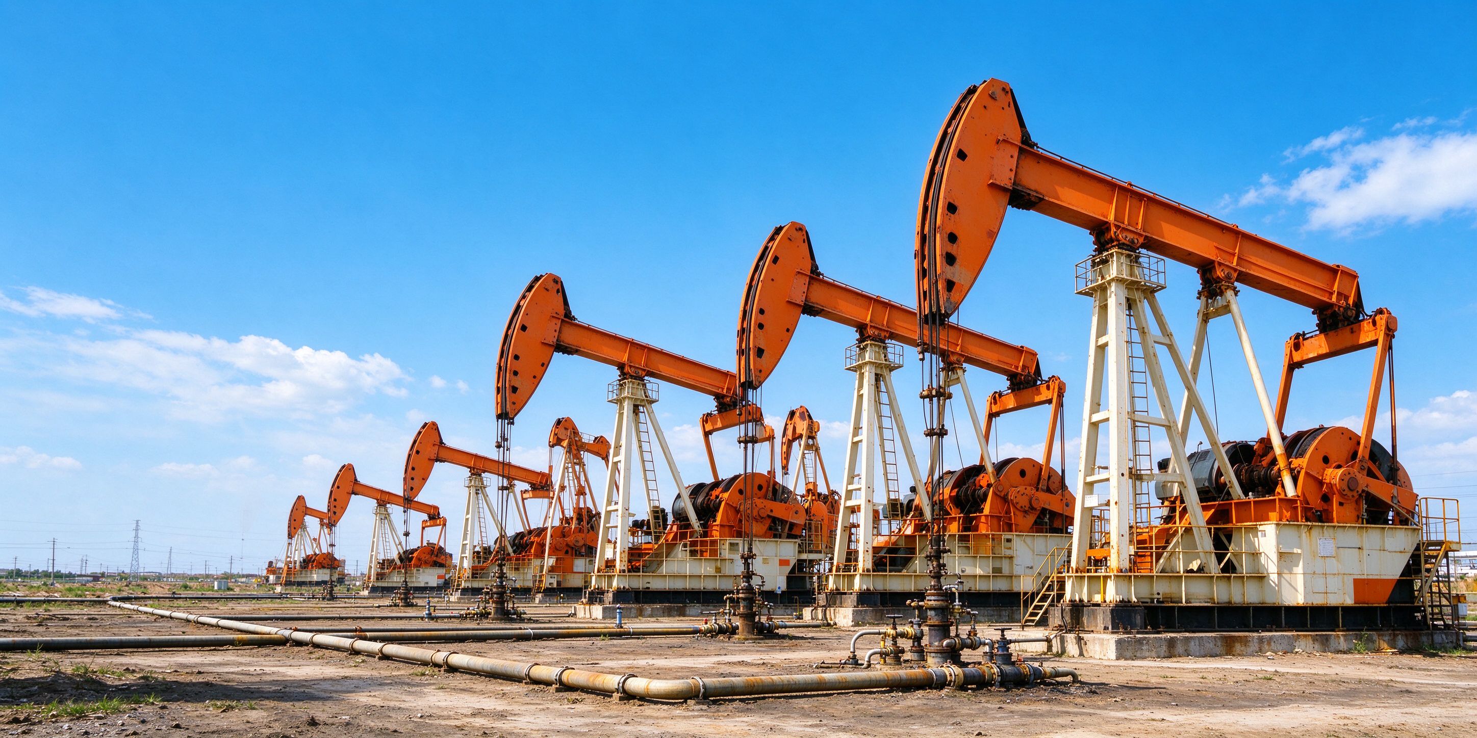Onshore oil field
